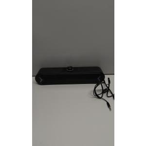 LENRUE Computer Speakers,PC Speakers for Desktop,Wired USBPowered Soundbar for Computer with 10W Stereo Sound and Colorful Light,PlugnPlay (A39PRO /Black)