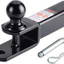 84209 2 inches ATV Receiver Hitch 3 in 1 Ball Mount with 2 inches Ball