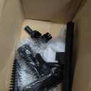 Pressurized Handheld Multi-Surface Natural Steam Cleaner with 12 pcs Accessories, Multi-Purpose Steamer for Home Use, Steamer for Cleaning Floor, Upholstery, Grout and Car (Grey) (Grey)