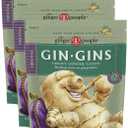 GIN GINS Original Ginger Candy by The Ginger People  Individually Wrapped Healthy Candy  3 oz Bag  Pack of 3