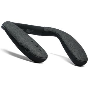 JY508 Wireless Neckband Speaker - 3D Stereo Sound, 12 Hrs Play Time, Low Latency for Gaming/TV, Type-C Quick Charging, Wearable Speaker for Home, Office, and Outdoors