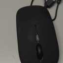 Wire Less 2.4G Ergonomic Dual Mode LED Breathing Light 500mAh Rechargeable Battery Adjustable DPI Office (Black)