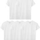 Fruit of the Loom Boys' Eversoft Cotton Undershirts, T Shirts & Tank Tops (Large)