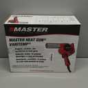 Master Appliance HG-501T Lightweight Industrial Heat Gun, High Airflow, Lightweight Plastic Housing, Great for Handheld Use, Adjustable Stand-1200F, 120V, 1680W, 14 Amps - Assembled In USA