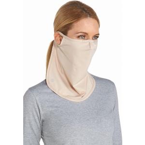 Coolibar UV Face Shield - UPF 50+ Sun Protection - Crestone in Beige
