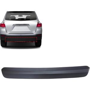 SecosAutoparts Bumper Cover Rear Lower Compatible with Toyota Highlander 2011 2012 2013 Replace# 521690E050, TO1115102
