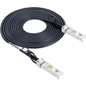 10Gtek SFP+ DAC Twinax Cable - 10GBASE-CU Passive Direct Attach Copper SFP Cable for Cisco SFP-H10GB-CU10M, Meraki, Fortinet, D-Link and More, 10-Meter(32.8ft) (X1)