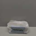 EACHY Travel Makeup Bag, Faux Suede Cosmetic Bags for Women,Large Capacity Portable Pouch Open Flat Toiletry Bag Make up Organizer with Divider and Handle (Medium)