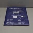 Windshield Sun Shade for 2022-2025 2026 Kia Carnival Accessories - Windshield Sunshade Cover Front Window Shade Custom Fit Carnival Sun Visor Protector Foldable Blocks UV Rays