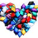 100 Pcs Flat Back Diamond Acrylic Crystal Rhinestones Plastic Gems for Bedazzling Acrylic Jewels for Jewelry Making Costume Cosplay Embellishments, 0.43 x 0.71 Inch (Stylish Color)