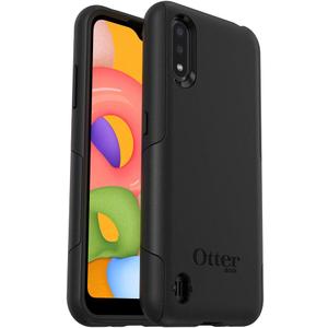 OtterBox Samsung Galaxy A01 Commuter Series Lite Case - Black, Slim & Tough, Pocket-Friendly, with Open Access to Ports and Speakers (no Port Covers)