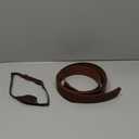 Medieval Waist Brown belt with accessory 64 x 1.8 in