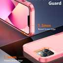 Temdan Designed for iPhone 13 Case Magnetic,[Compatible with Magsafe][Military Grade Drop Protection] Dropproof Heavy Duty Tough Rugged Shockproof Phone Case for iPhone 13 (6.1")-Pink