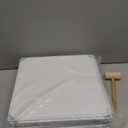 AWTATOS Cube Storage Organizer, Storage Cubes Shelves Bookshelf, 6 Cube Closet Organizers and Storage, DIY Stackable Plastic Clothes Organizer Shelving for Bedroom, Home, White