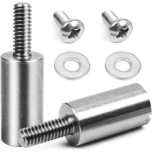 Stainless Steel Timer Plate Stand-Off Kit with Screws & Washers, .76" Length – Fits 1970-1999 Shovelhead/EVO Big Twin & 1971-2003 Sportster Ironhead/Evolution – Replaces HD# 32601-78