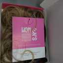 LEEONS 11" Short Wavy Hair Topper for Women, 6.5x6.5 Base Lightweight Heat Resistant Synthetic, Thinning Hair Coverage (R6/22#-Ombre Brown Blonde)