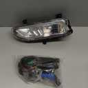 Fog Light Assembly Compatible with Frontier 2022-2024/Titan XD 2020-2023/Titan 2020-2023/Sentra 2020-2023 with Switch Harnesses Left & Right 261558996C 261508996C (Not Halogen) Pair Fog Lamp
