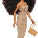 Naturalistas 11-inch Fashion Doll Dayna and Accessories, Dark Brown Hair, Brown Eyes, Pretend Play