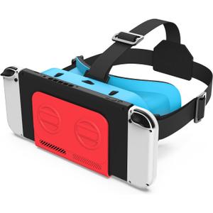 VR Headset, Designed for Nintendo Switch & Switch OLED Accessories for Switch VR Games, Labo VR and YouTube VR, VR Glasses with Adjustable Pupil Distance and Adjustable Switch Goggles Strap