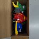 RISUNTOY 5-in-1 Transforming Dinosaur Robot Toys, STEM Building Kit with Triceratops Action Figures, Safe Set for Kids Boys Girls Age 3+ Boys & Girls, Birthday for Toddlers