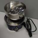 Oroton 9-Egg 304 Stainless Steel Egg Cooker – Steam & Boil Eggs with Timer, Automatic Shut-Off & 3 Cooking Modes (Blue)(Hard/Medium/Soft)​