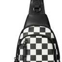 CLUCI Crossbody Bags for Women - Sling Backpack Travel Bag in Leather