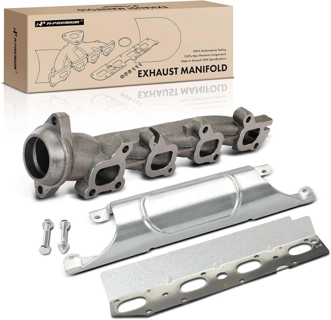 A-Premium Right Side [V8 5.7 6.4L] Exhaust Manifold Kit W/Gasket Fit for Ram 1500 2013-2018, 2500 2014-2021, 3500 2013-2020, 1500 Classic 2019-2024, Replaces 5045486AA