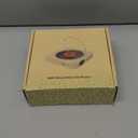 Bluetooth Portable Home CD Music Player with Remote Control, Timer, Built-in Speakers and LED Display - FM Radio Boombox (White)