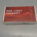 Red Light Therapy Pad for Body Back Knee Shoulder Hands Feet Portable 660nm 850nm Home Use 3 Chips in 1 Infrared Light Heating Wrap Belt Gift for Women Men (Corded)