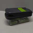 Vegetable Chopper,12-in-1 Multifunctional Food Chopper,Professional Onion Chopper with 7 Blades,Vegetable Cutter with Container for Salad,Potato,Carrot,and Garlic; Essential Kitchen Tool(Grey) 