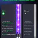 Buzbug LED Bug Zapper Indoor, 3 Efficient 50000H LED Bulbs, Energy Saving & Dual Band Attraction, High-Voltage Electric Mosquito Zapper, Fly Trap Mosquito Trap, Fly Killer Fly Zapper -MA009