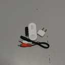 Bluetooth 5.4 Transmitter Receiver, Airplane Bluetooth Adapter with Qualcomm aptX Adaptive, Supports 2 AirPods/Headphones, Wireless Audio Transmitter for TV, Travel, Car & Gym, Cable Storage