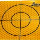 Reflective Tape Survey Targets (20pcs 50X50mm, Yellow)