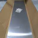 Prime-Line 8 x 34" Aluminum Kick Plate, Brite Brass, Single Pack