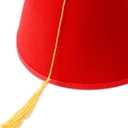 SATINIOR Red Turkish Fez Felt Hat Bulk Men Women Christmas Cosplay Costume Greece Moroccan Traditional