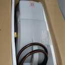 NEOTEC 115ft 5/8" Retractable Garden Hose Reel with Auto Rewind Any Length Lock Heavy Duty Hose Reel,9-Pattern Nozzle,180Swivel,UV Resistant Wall Mount Hose Reel for Outdoor Garden, Car, Patio