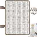 Cat Nail File Scratcher, Cat Nail File with80 Aluminum Oxide Grit, Natural Cat Scratch Pads Wrap Around a Cat ScratcherPost or Cat Tree Base to Help Trimming Cat Nails and Protect Furniture