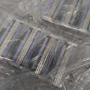 Precision Razor Blades 24Pcs Double Lubrication Strip Manual Razor Replacement Blades,Compatible with Mach 3 Razors Refills,Men's Manual Universal Shaver Blades