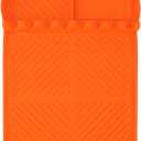 Topyond Silicone Grill Mat, 8 Slots Heat Resistant Griddle