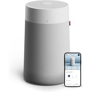 BLUEAIR Blue Pure 311i Max Smart Air Purifier for Medium Rooms up to 2,107 Sq Ft HEPASilent Air Cleaner for Pets Allergies Smoke & Dust WiFi Air Purifier with Auto Mode Quiet Air Purifier for Bedroom