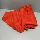 MIULEE Decorative Throw Pillow Covers for Couch Bed Livingroom 20x20 Inch Set of 2 Red Boho Accent Throw Pllows Broadside Striped Patchwork Soft Corduroy Pillowcases