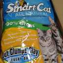SmartCat All Natural Clumping Cat Litter, 20 Pound (320oz 1 pack) - Alternative to Clay and Pellet Litter - Chemical and 99% Dust Free - Unscented and Lightweight