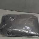 Joydeco Blackout Curtains 72 Inch Length, Grey 52 72 Curtains for Bedroom, Thermal Insulated Long Curtains & Drapes 2 Burg, Room Darkening Grommet Drapes for Living Room Window, 2 Panels Set