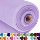 Lavender Tulle Fabric Rolls 54 Inch by 40 Yards Tulle Bolt Spool for Wedding Decorations DIY Tutu Baby Shower Table Skirt Ceiling Decor Birthday Party Craft Supplies