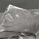 Fire Pit Spark Screen,27 Inch Fire Pit Screen Cover Stainless Steel Outdoor with Handle&Poker,Firepit Screens Cover Round Mesh Lid Heavy-Duty Steel Replacement for Backyard/Beach/RV Camping