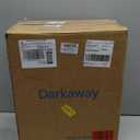 Darkaway Outdoor Lights Fixture Wall Mount, Exterior Wall Light with Water Ripple Glass Waterproof Black Outside Wall Sconce for House Porch Hallway Garage (15", 2 pack)