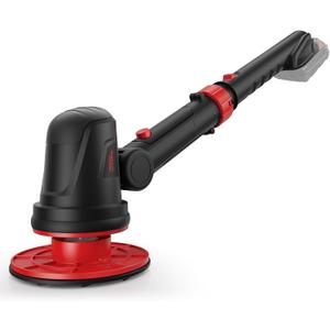 Electric Ice Scraper for Milwaukee 18V Battery, 1300RPM High-Speed Windshield Scraper for Ice and Snow, 45 Head Adjust, Extension Rod, Ice Scraper for Car Window(Battery Not Included) (Red)
