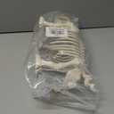 Seasons Crazy Bonez Pig Skeleton Halloween Decoration  14.75 Long Realistic Farm Animal Skeleton, Durable All-Weather Plastic Prop for Indoor & Outdoor Spooky Farmhouse Decor (Standard)