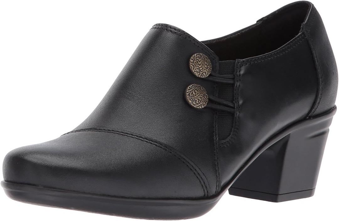 Clarks Women's Emslie Warren Zipper Ankle Boot, Size US 11M