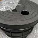 13 x 10.2 x 15'' Medium Perforated Sump Pump Basin and Lid Combo